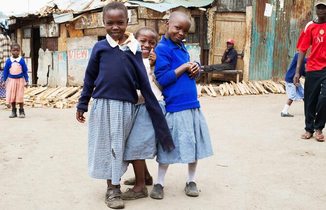 Laufen für Kinder in Nairobi für den guten Zweck