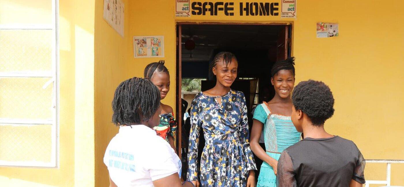 Schutzhaus für missbrauchte Mädchen in Sierra Leone