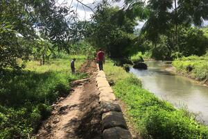 Deichbau auf Mindanao