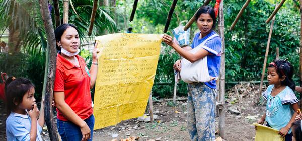 Gesundheitsaufklärung auf Mindoro spenden