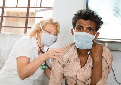 Hilfe der German Doctors im Kampf gegen Tuberkulose