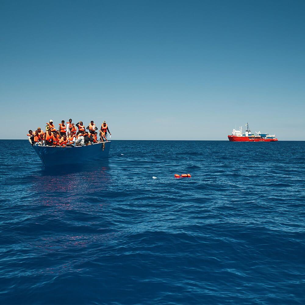 Seenotrettung im Mittelmeer: Gemeinsam gegen das Ertrinken