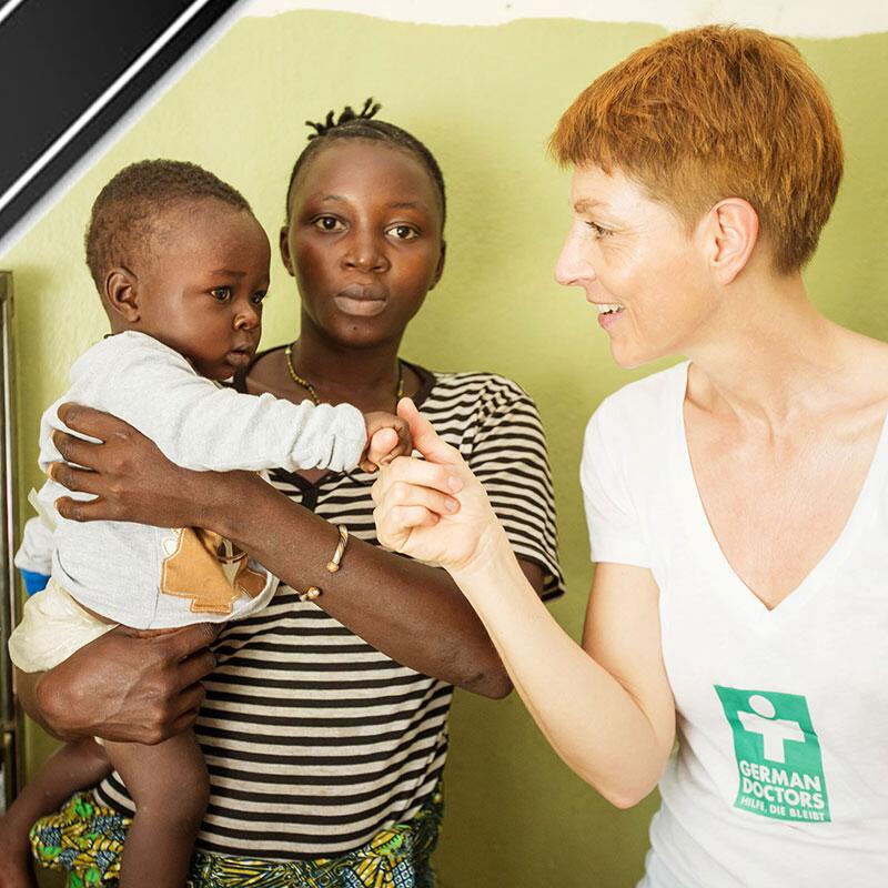 Hendrikje Fitz (†) unterstützte die German Doctors