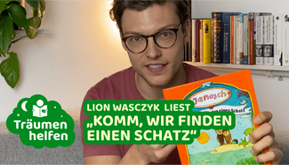 Lion Wasczyk liest „Komm, wir finden einen Schatz“