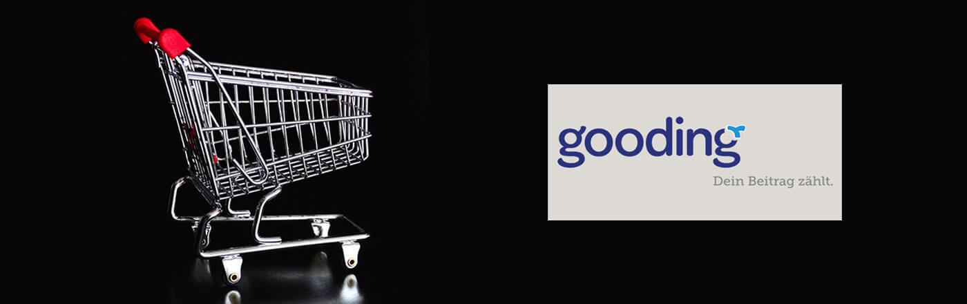 Gooding nutzen und nebenbei spenden