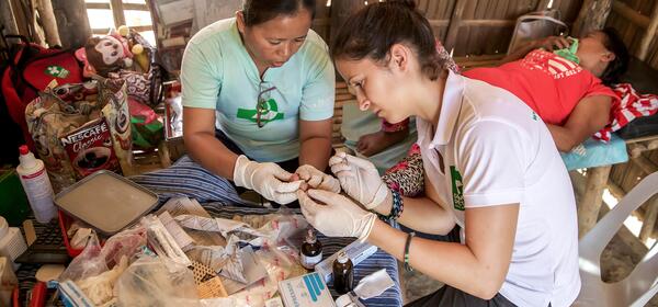 Medikamente auf Samar spenden