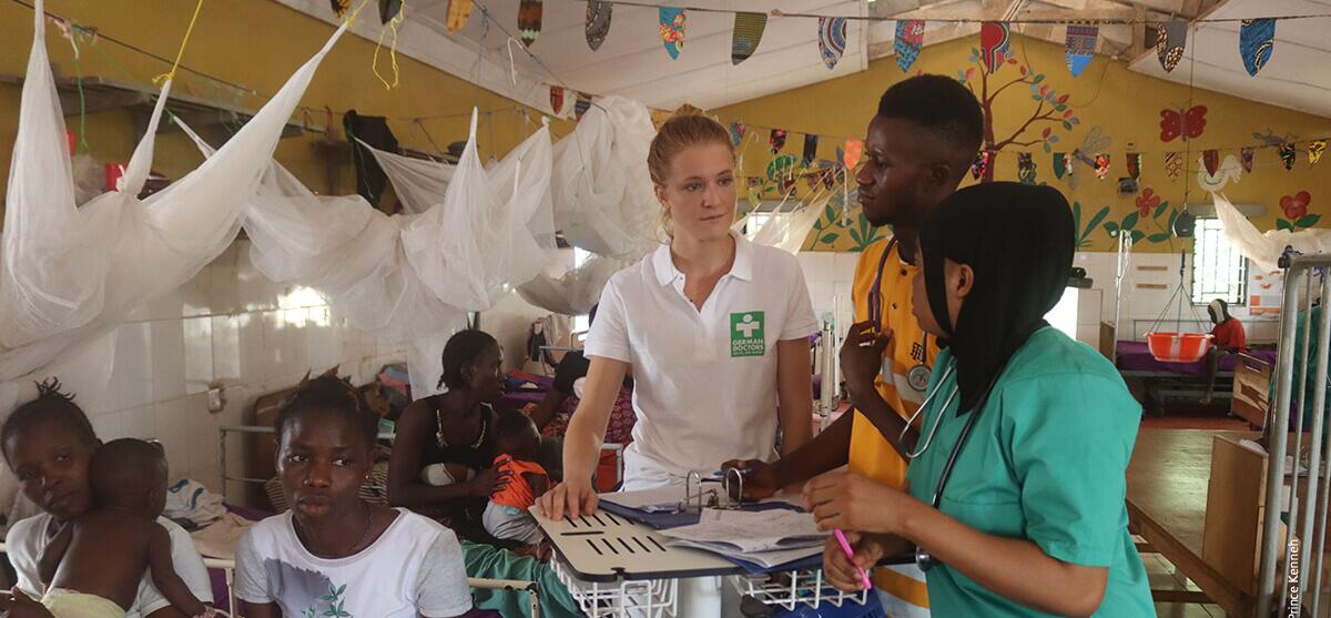 Ausbildungsprojekt der German Doctors in Sierra Leone