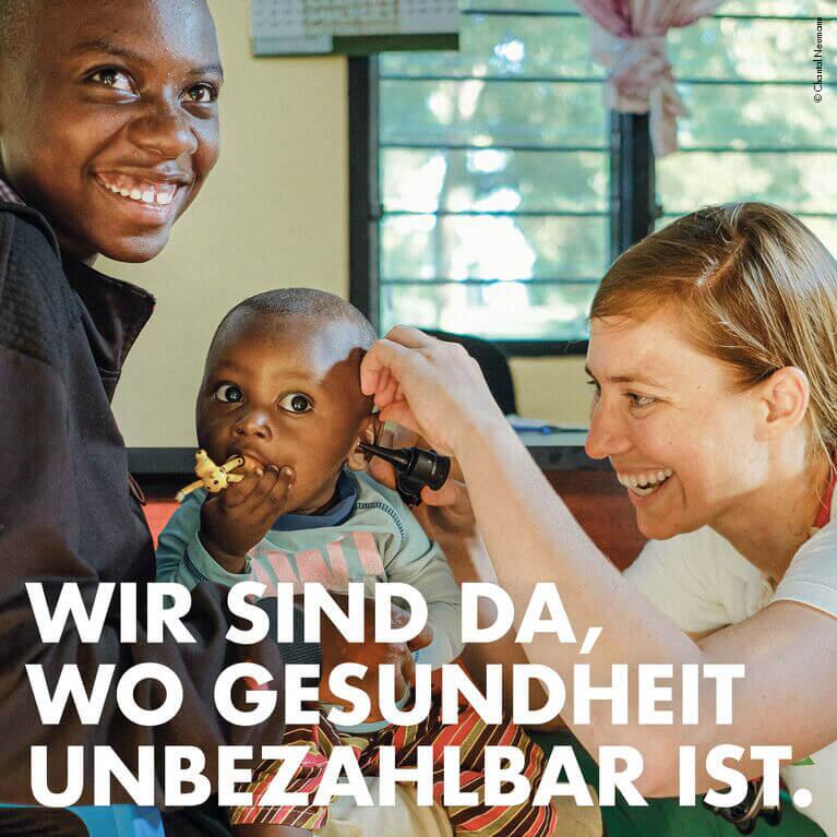 Wir sind da, wo Gesundheit unbezahlbar ist