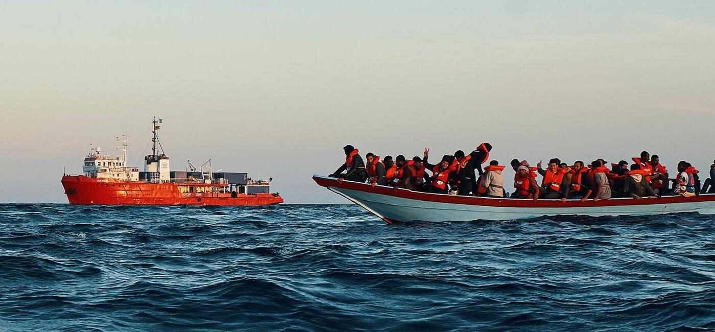 Medical assistance for sea rescue in the Mediterranean Sea