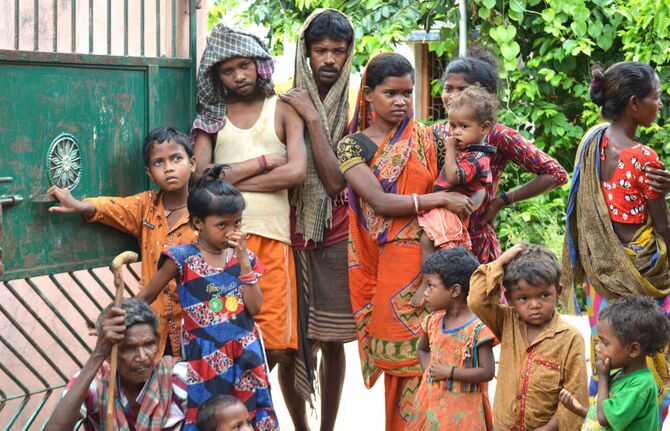 Menschen in Indien, denen wir dank Ihrer Weihnachtsspende helfen können