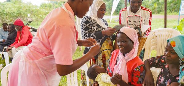 Gesundheitsaufklärung in Mbale, Uganda