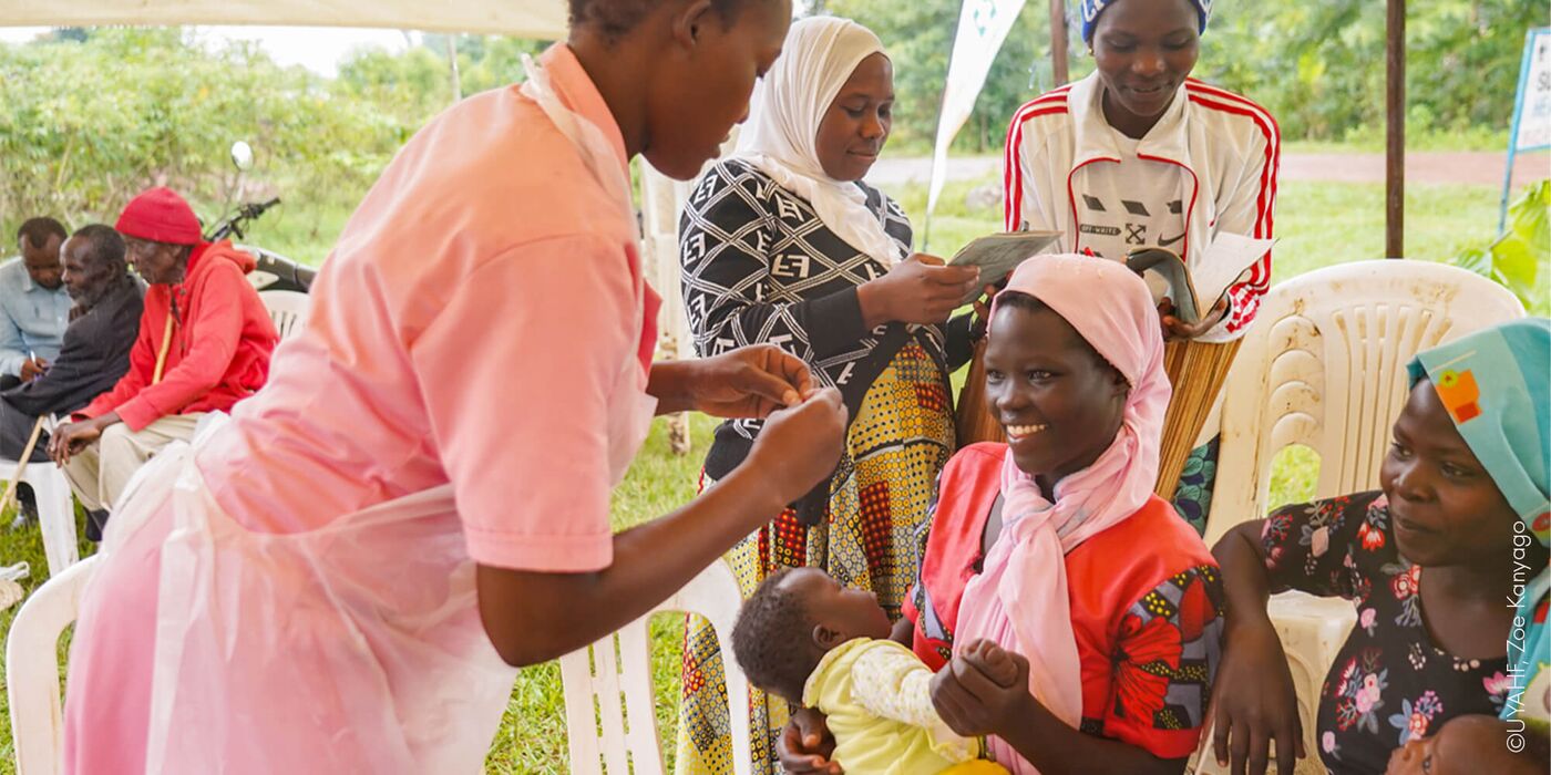 Gesundheitsaufklärung in Mbale, Uganda