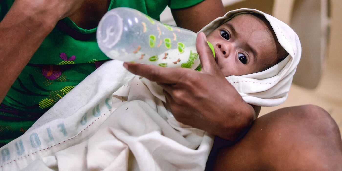 Donation against malnutrition in Mindoro