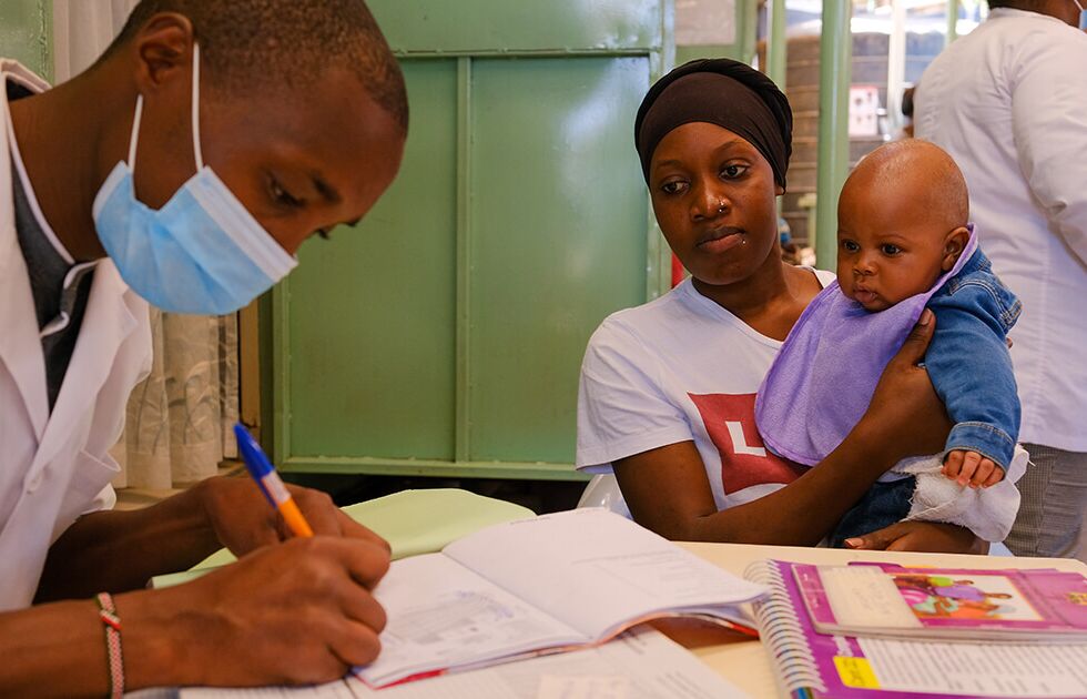 Arztprojekt der German Doctors in Nairobi