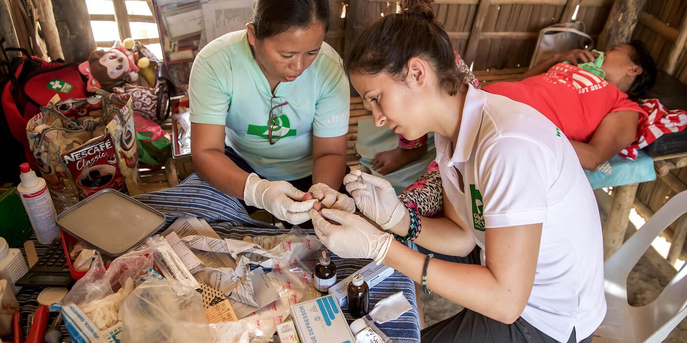 Medikamente auf Samar spenden