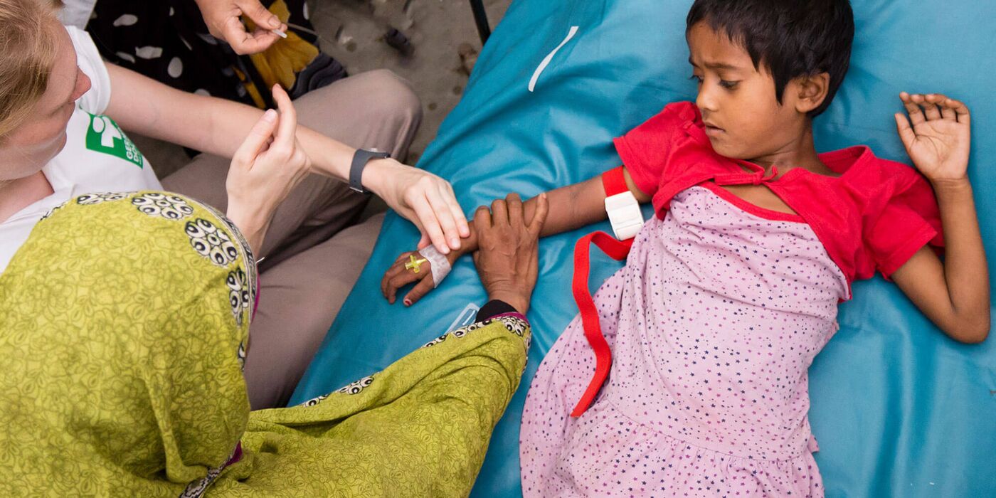 Arztbesuch für Menschen in Bangladesch spenden