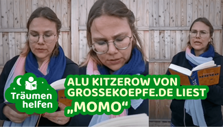 Alu Kitzerow liest aus „Momo"