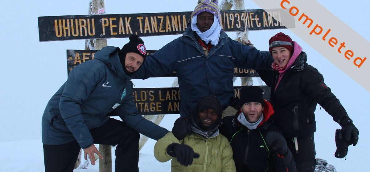 Kilimanjaro: Seven Summits For Help