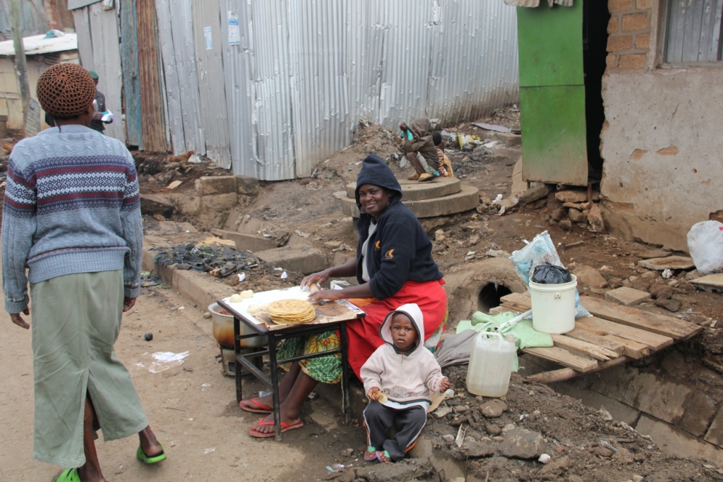Frauen im Mathare Valley Slum