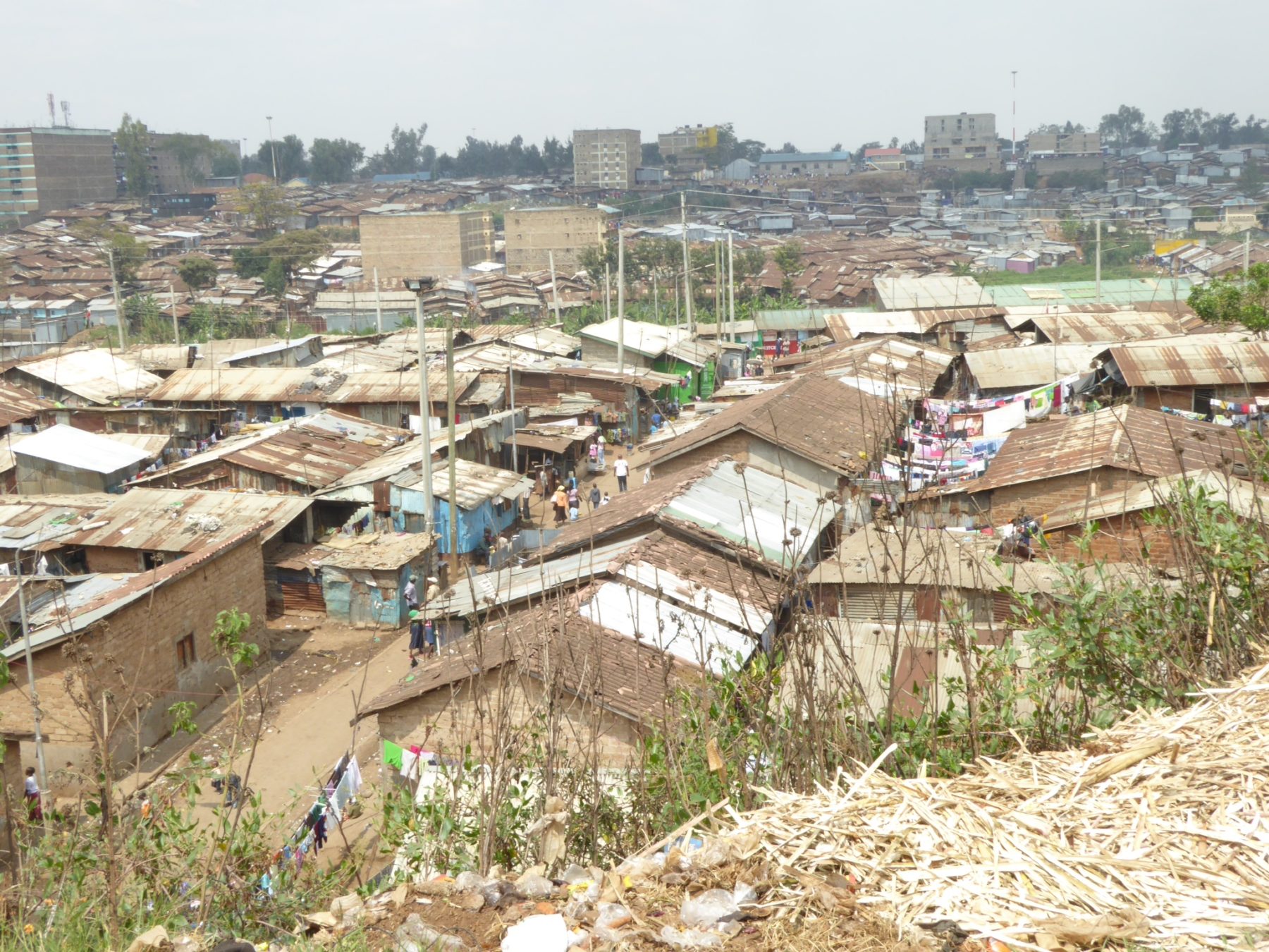 Mathare Valley_Eindruck von oben