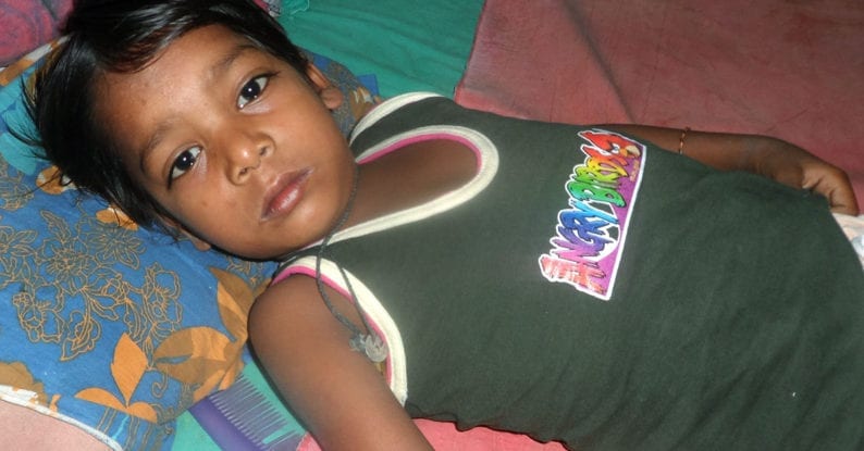 Tuberkulose bei Kindern in Kalkutta