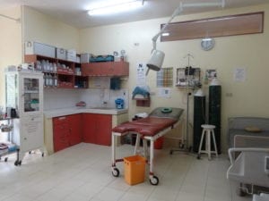 Behandlungsraum für Kinder in Not