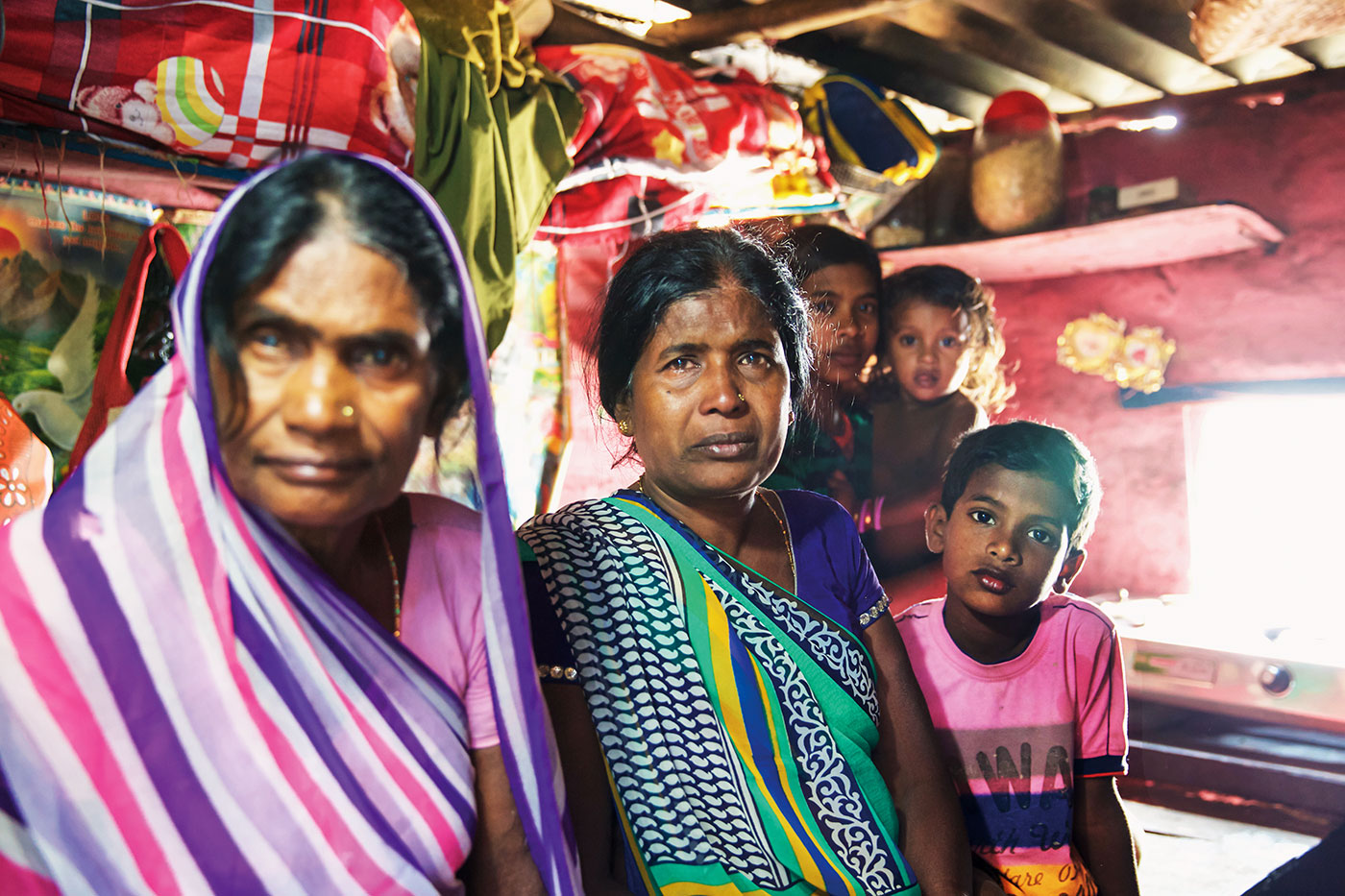 Die Familie von Naresh